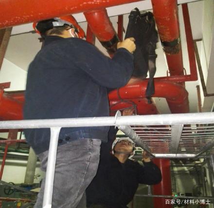 消防管道现场图片